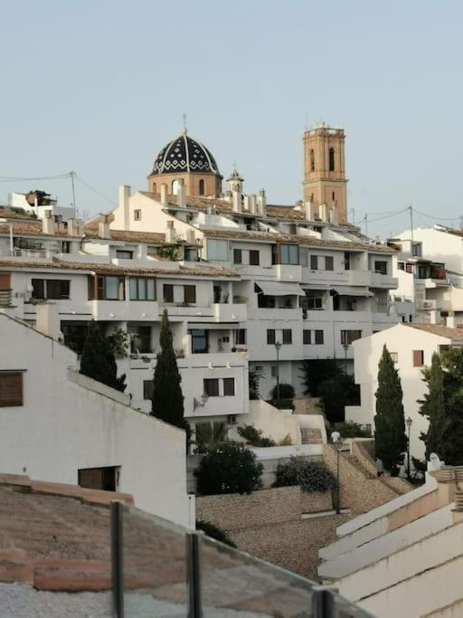 Atico-Duplex Con Vistas Al Mar Y Casco Antiguo En Altea Apartman Kültér fotó
