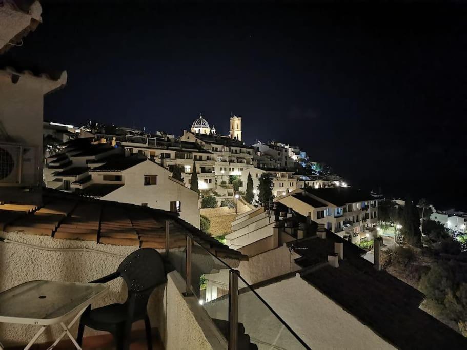 Atico-Duplex Con Vistas Al Mar Y Casco Antiguo En Altea Apartman Kültér fotó