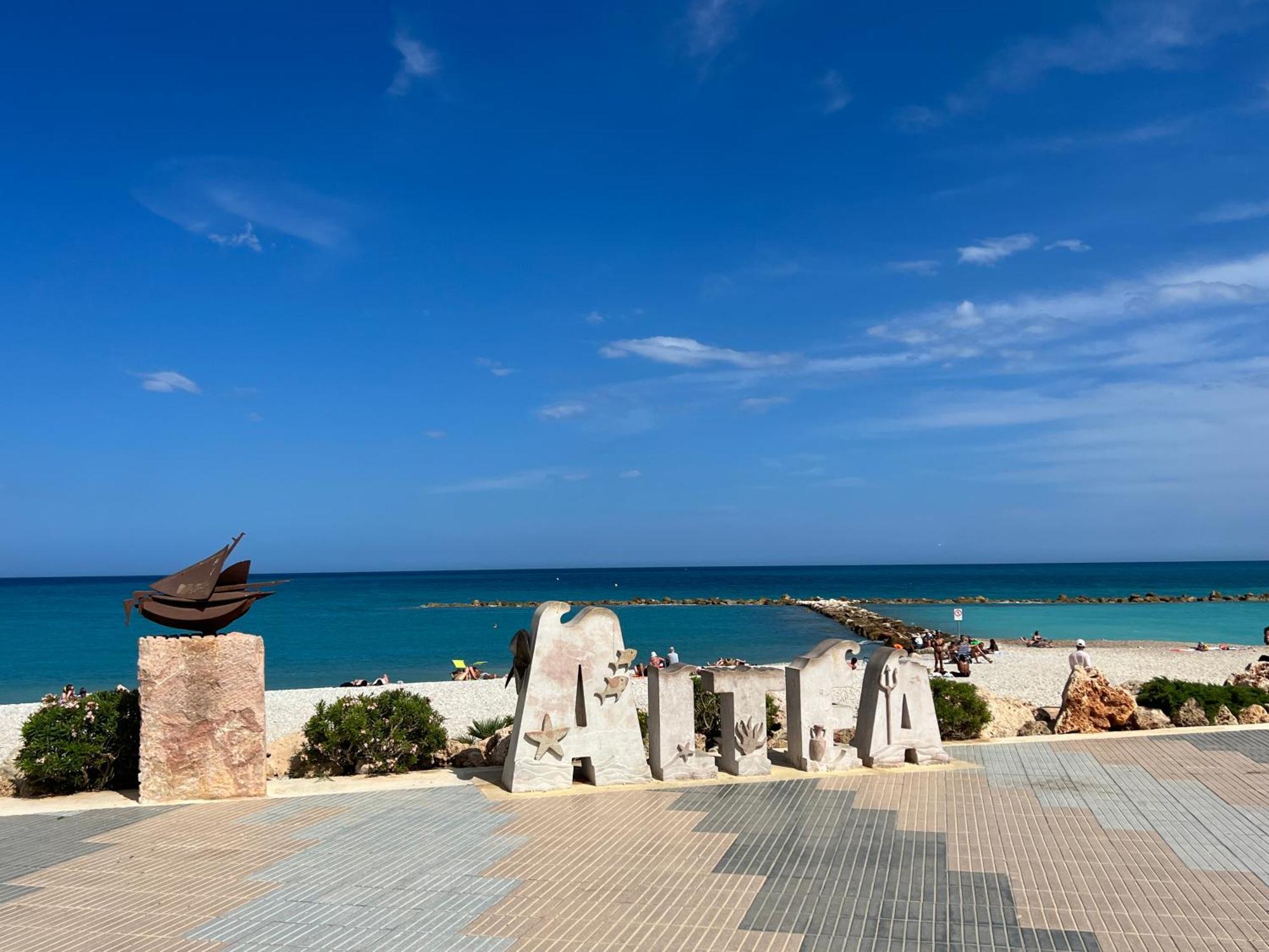 Atico-Duplex Con Vistas Al Mar Y Casco Antiguo En Altea Apartman Kültér fotó