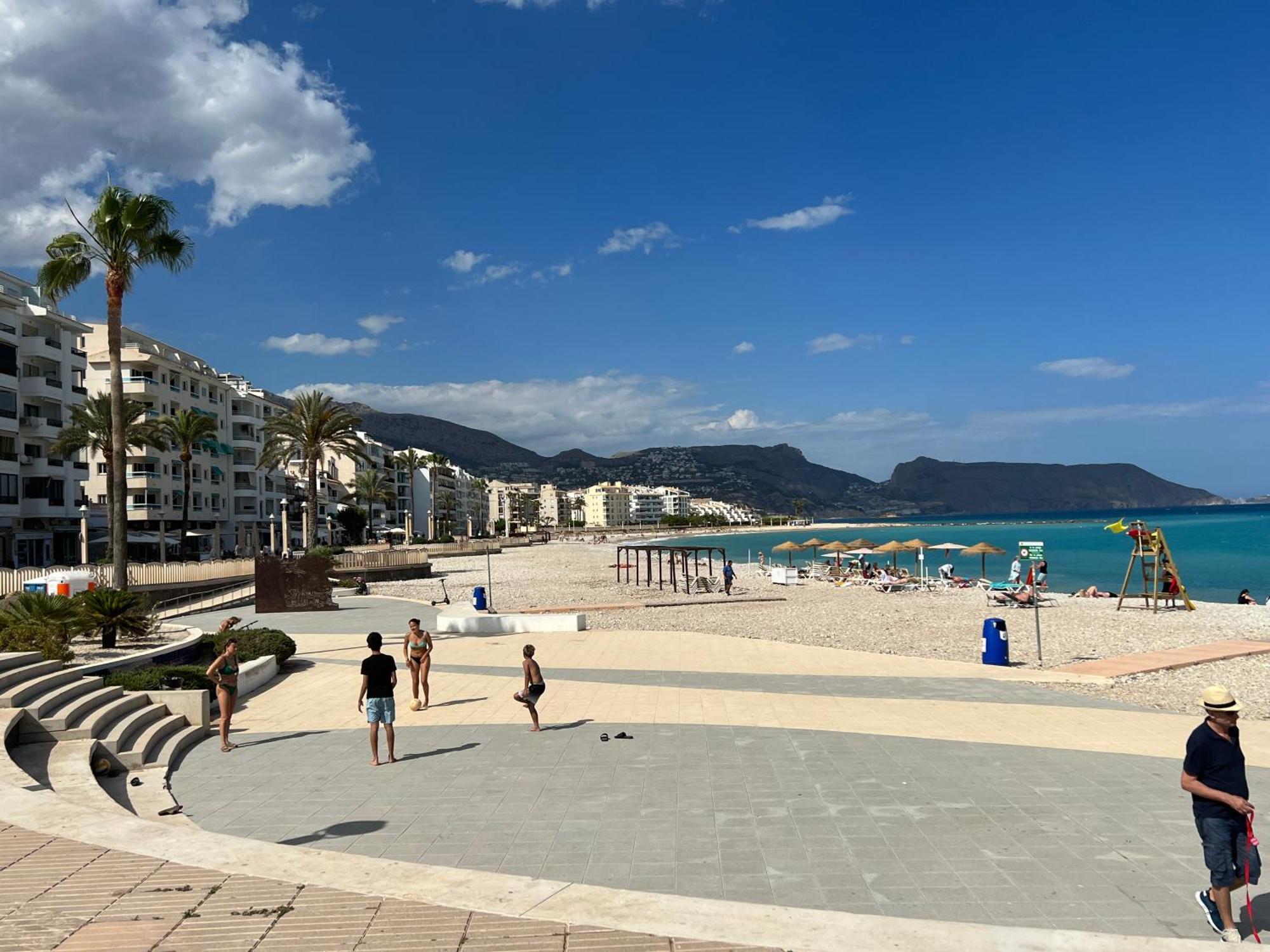 Atico-Duplex Con Vistas Al Mar Y Casco Antiguo En Altea Apartman Kültér fotó